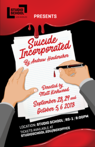 Suicide Incorporated Show Poster
